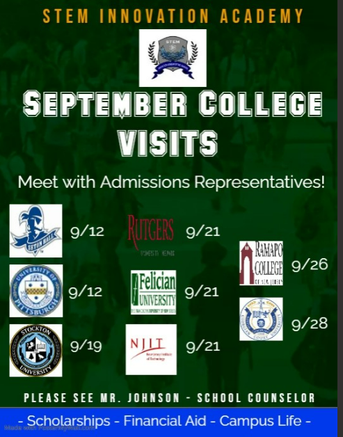  September College Visits